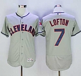 Cleveland Indians #7 Kenny Lofton Gray 2016 Flexbase Collection Stitched Baseball Jersey,baseball caps,new era cap wholesale,wholesale hats